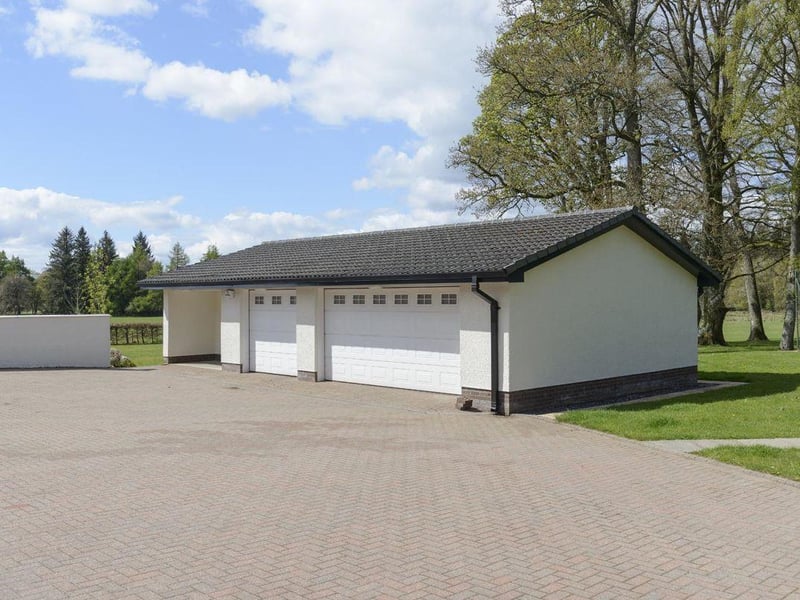Garage and workshop.