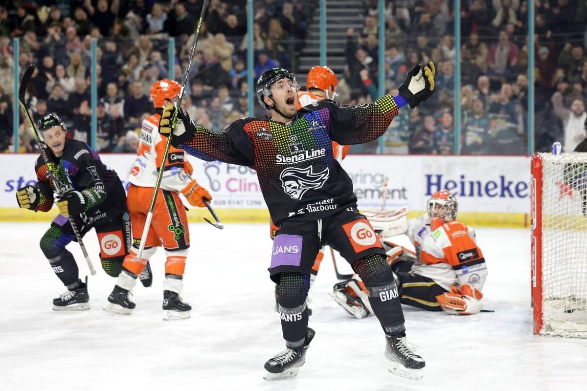 How Sheffield Steelers admire ‘the Giant’ amongst British ice hockey players