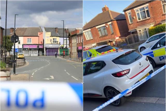 Armed criminals are on the run after a recent spate of shootings and a stabbing