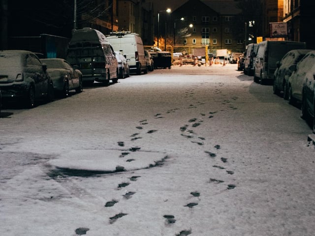 This mystical pic was taken by Chris Belous in the Leith area.
