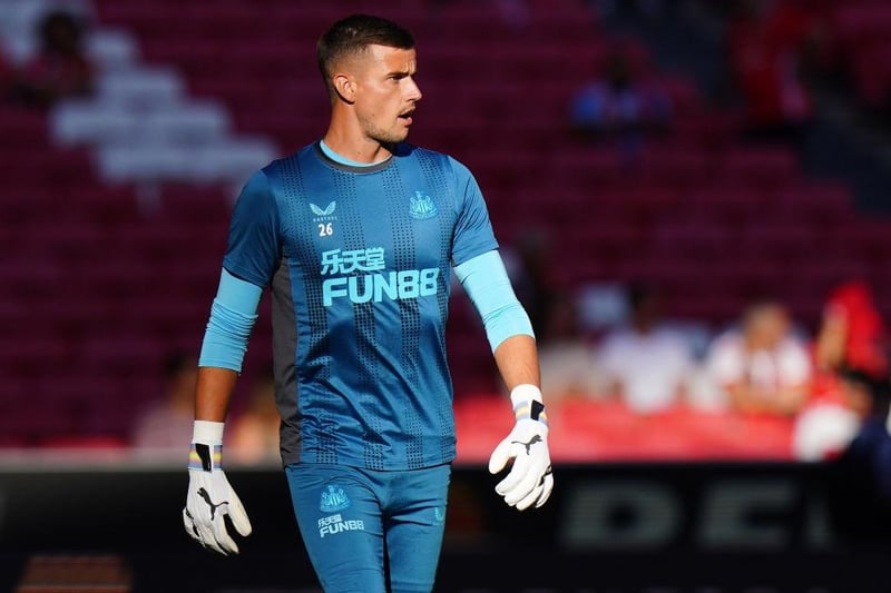 Darlow returns to the bench with Martin Dubravka cup tied. 