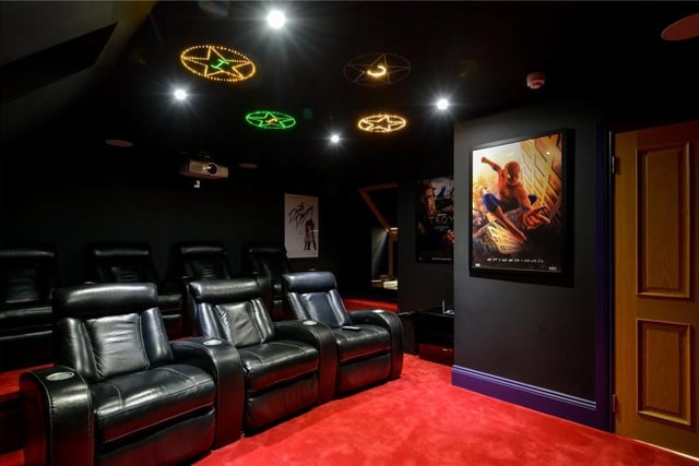 Cinema room.