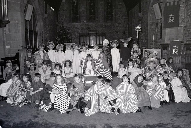 Huthwaite Church School Nativity - do you recognise anyone in this picture?