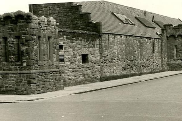 The Artillery Barracks were in Alliance Street on the Headland.  They were demolished in 1961. Photo: Hartlepool Museum Service.