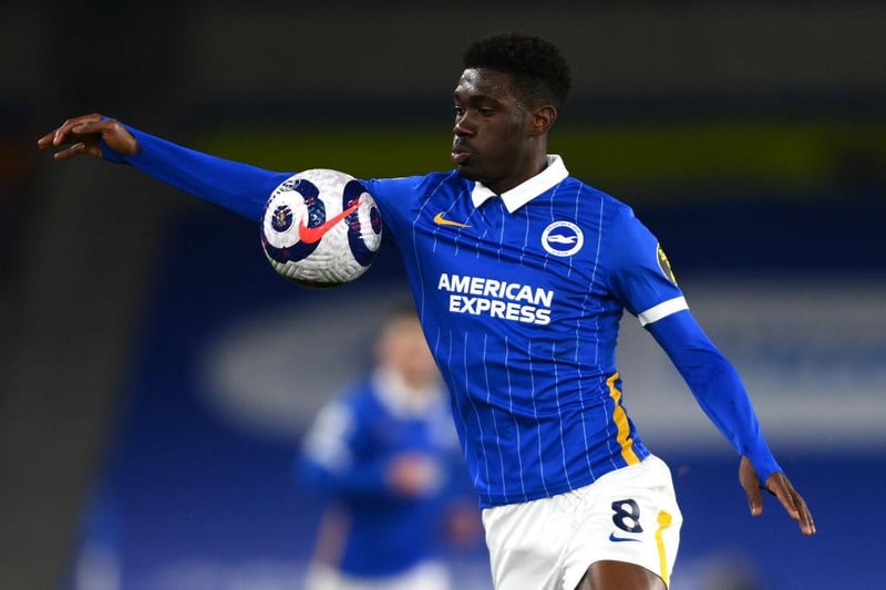 Manchester United have been told that Brighton's Yves Bissouma would be an ideal signing to improve their midfield by talkSPORT host Adrian Durham. (talkSPORT) 

(Photo by Mike Hewitt/Getty Images)