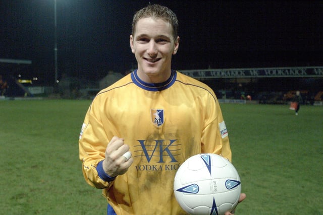 Chris Greenacre with his match ball after his FA Cup hat-trick in the 4-0 rout of Huddersfield Town.