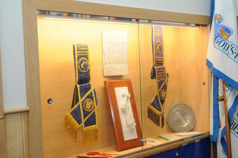 The incorporation's regalia was all on display for visitors at the opening. Photo: Grant Kinghorn.