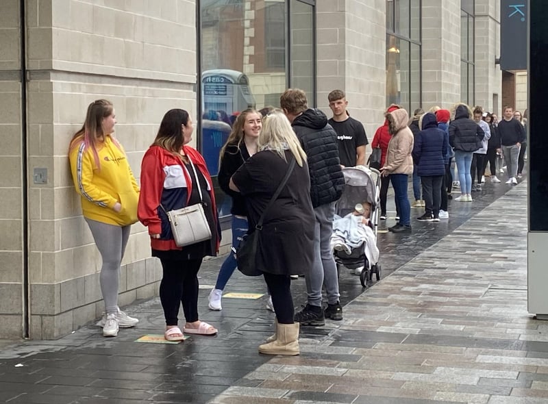 There were huge queues for Primark when Sunderland shops reopened on June 15 for the first time during lockdown.