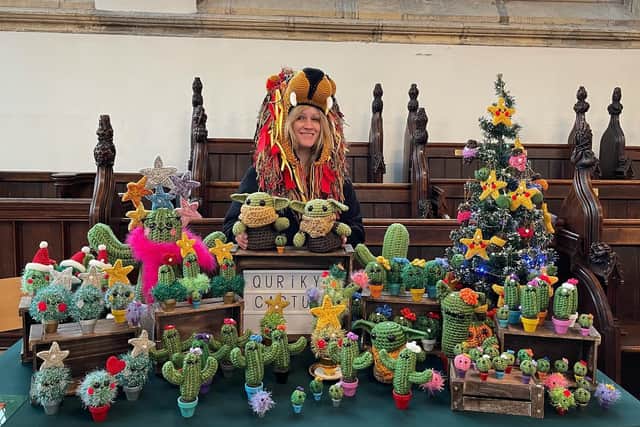 Gaynor Lockwood Edwards is the creator behind Quirky Cactus, a crochet crafting company who is best known for her lion hats, one of which was worn by Henry Cavill.