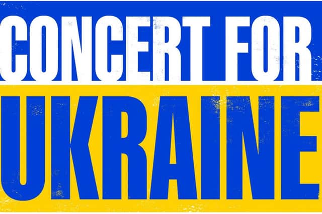 The Concert for Ukraine will take place at the Birmingham NEC Arena and will be televised on ITV at 8pm this evening (Tuesday, 29 March).