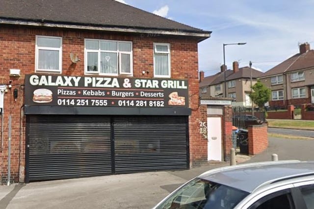 Galaxy Pizza, 2 Wordsworth Drive, Parson Cross, received its latest five-star food hygiene rating on January 11, 2023. This establishment has had consistent top hygiene marks since February 25, 2019.