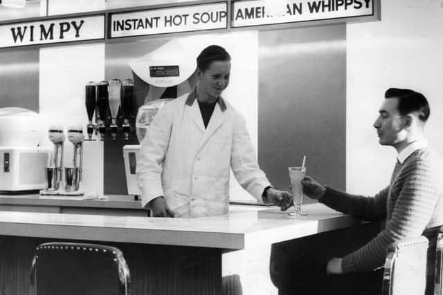 December 11, 1961: New Wimpy bar at Rotherham House