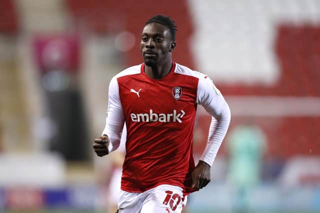 Former Rotherham United forward Freddie Ladapo will sign for Ipswich Town at the ed of his current contract.