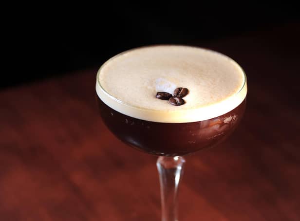 An espresso martini is the perfect cocktail for caffeine lovers