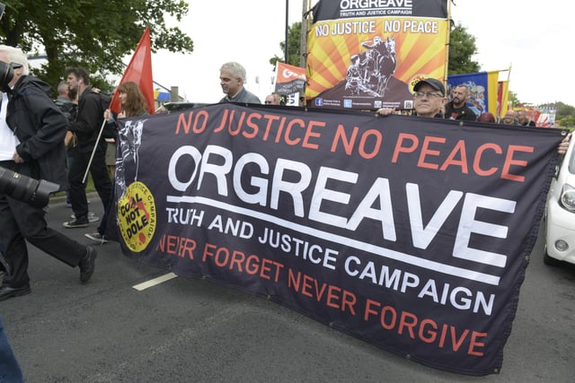 Last year's march to mark the 35th anniversary of the Battle of Orgreave