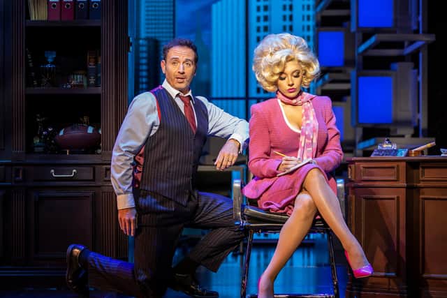 9 to 5 the Musical is a smash hit show with music by Dolly Parton.