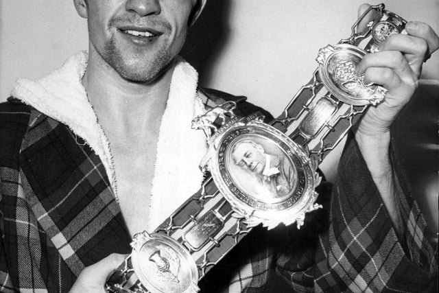 Edinburgh fighter Ken Buchanan was declared the undisputed World Lightweight Boxing Champion in 1971.