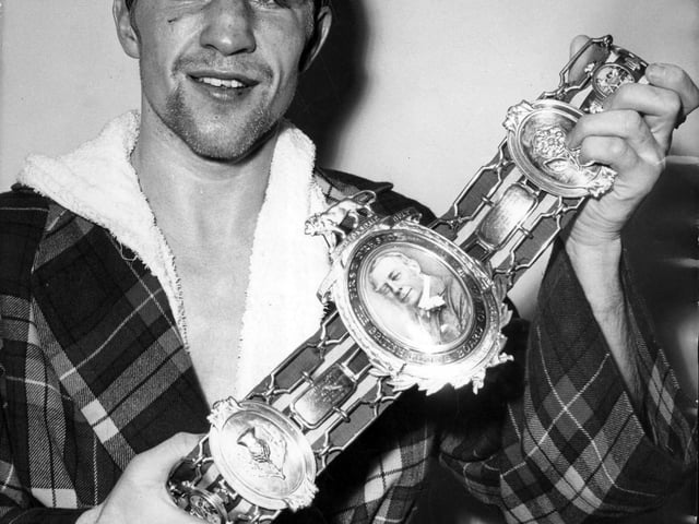 Edinburgh fighter Ken Buchanan was declared the undisputed World Lightweight Boxing Champion in 1971.