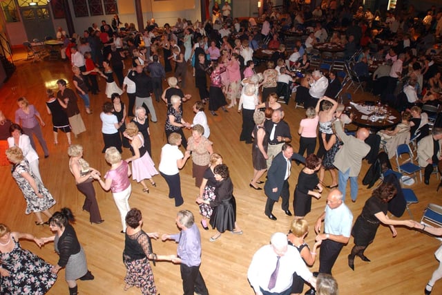 A Queen's Rink reunion at the Borough Hall in 2005. Were you there?