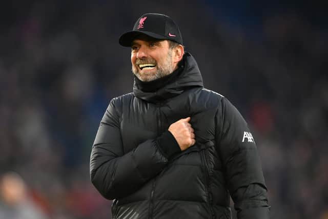 Liverpool manager Jurgen Klopp: Mike Hewitt/Getty Images