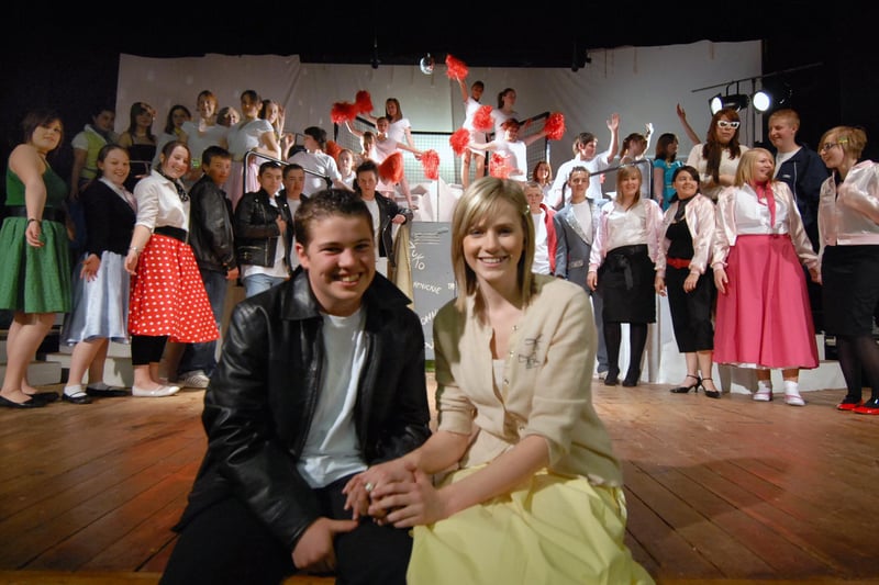 The 2007 Harton Technology College production of Grease Is The Word and look who's starring in it.