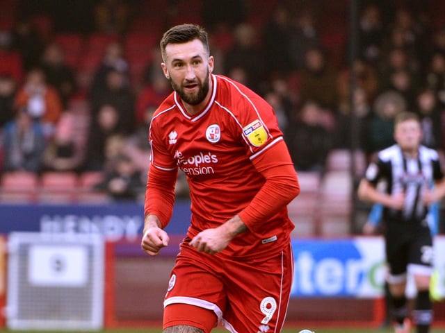 The striker has been superb for mid-table Crawley, scoring 14 times in 35 games. Standing at 6ft 5in he'd be a decent option if Oli Hawkins is to depart Pompey.