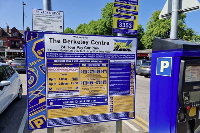 Greg Stringer described the signage at Berkeley Centre as a "ludicrously over-written mess."