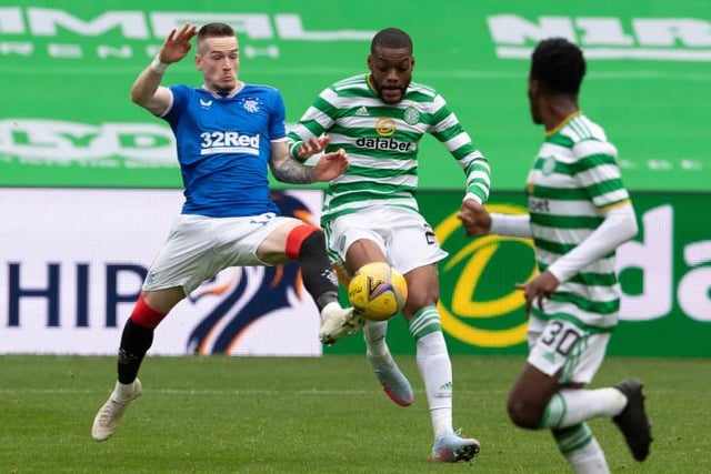 Brighter in the first half than he was the second, Celtic paid him particular attention as Rangers' danger man and blunted his incisive runs. But keep running he did and his energy contributed to the success - even if the goals came from a centre-half.