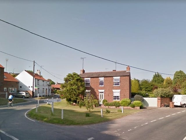 This is Little Weighton near Hull, part of the HU20 postcode that scores 83 on the list of places in Yorkshire to raise a family.