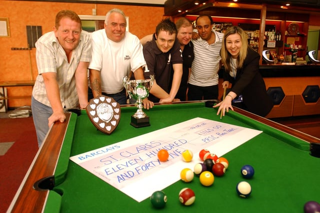 Park Road Social Club members were on target to help St Clare's Hospice with a huge boost of more than £1,100 in a 2005 fundraiser. Were you one of the club members who took part?