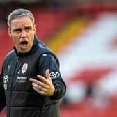 Barnsley head coach Michael Duff, who is set to complete his move to Championship club Swansea City on Friday. Picture: Bruce Rollinson