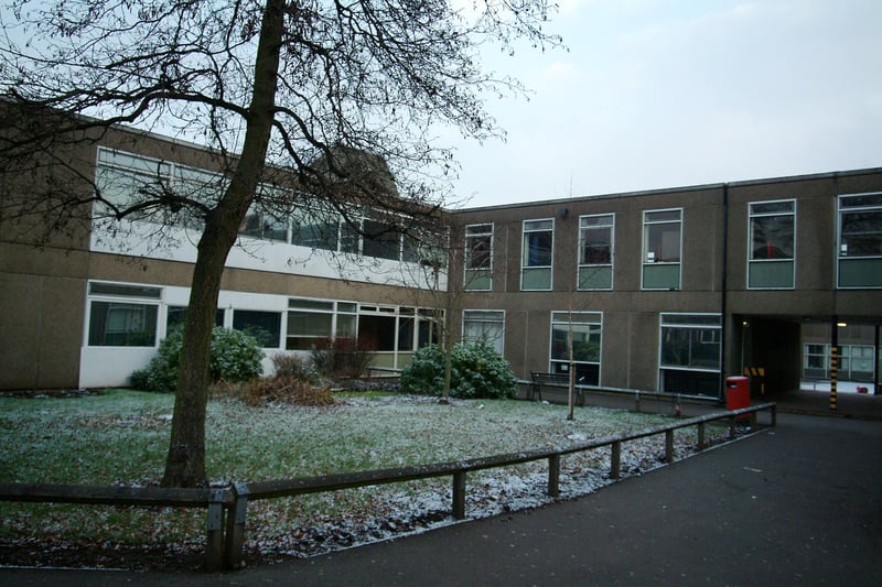 The old school campus was demolished in 2008.