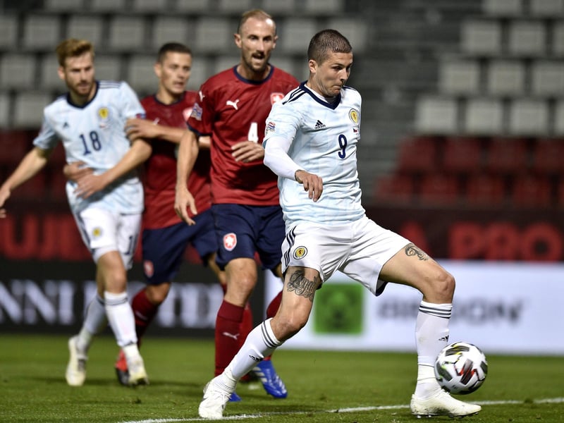Lyndon Dykes and Ryan Christie secured us victory over Czech Republic in Olomouc last September.
