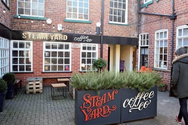 Steam Yard is a popular independent coffee stop