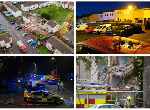 The photos which show the devastating effect of the explosion in Kincaidston.
