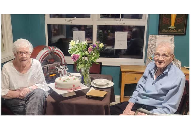 June and Dennis Wraith fell in love as teenagers and have now been married 70 years