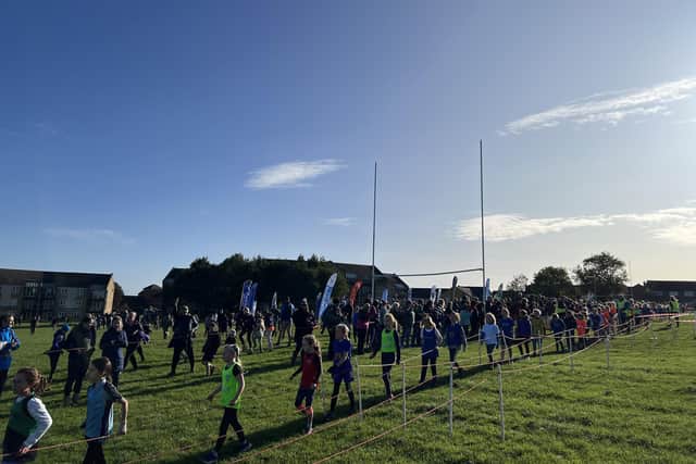 A total of 651 pupils, from 40 primary and junior schools, ran in the Primary Cross Country Association event on the Bole Hills field in Crookes