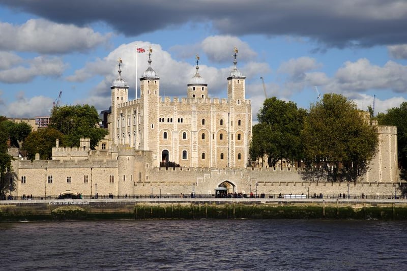 In second place, the 900-year-old Tower of London houses the crown jewels as well as being infamous for holding many royal and notorious prisoners in the past, and has, over its time, been used as a royal residence, a prison, and an armoury, to name a few!