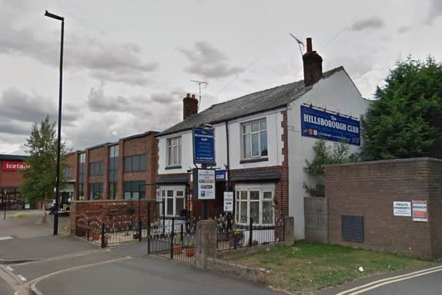 The Hillsborough Club on Bradfield Road in Sheffield (pic: Google)