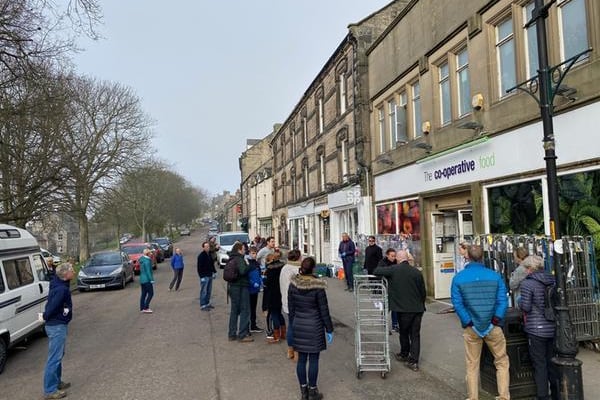 Community volunteers in the Coquet Valley delivered shopping and prescriptions on a weekly basis to the elderly and vulnerable in the Rothbury area.