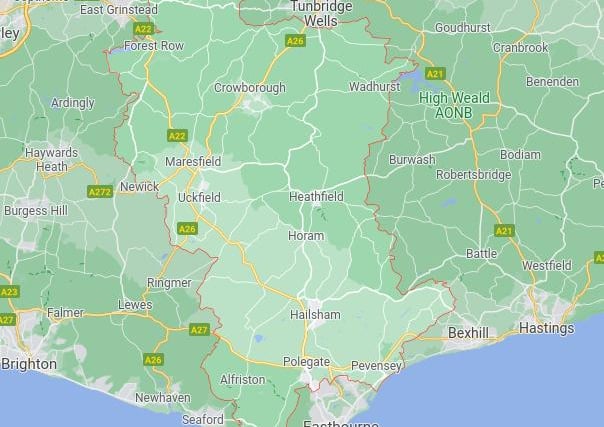 The South East location of Wealden has a rate of 27.3%