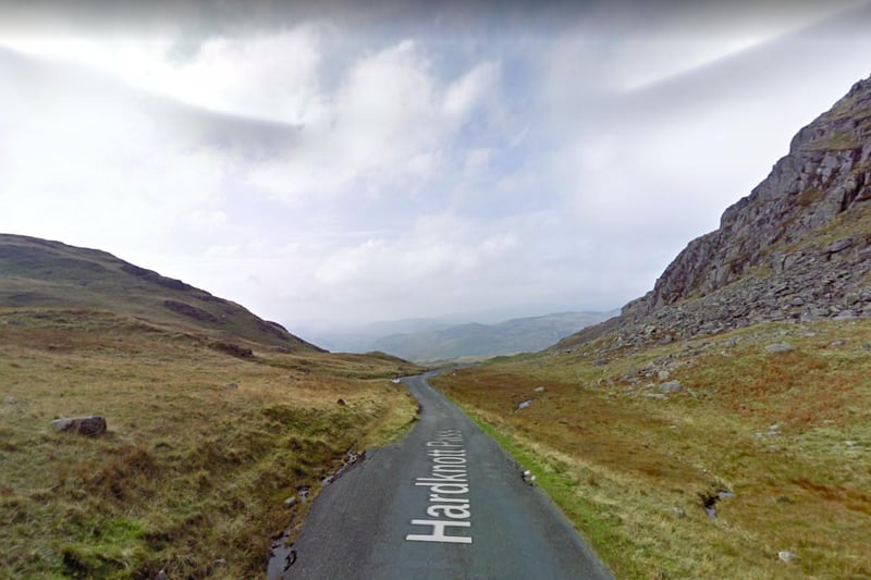 The Lake District wins another top spot with Hardknott Pass coming in fourth place for best road trips in the UK.