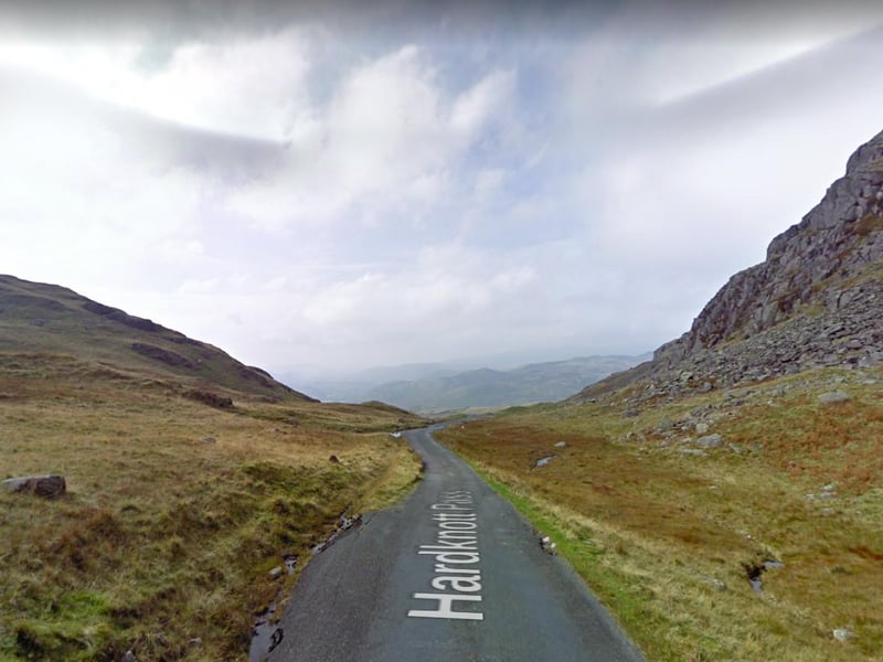 The Lake District wins another top spot with Hardknott Pass coming in fourth place for best road trips in the UK.