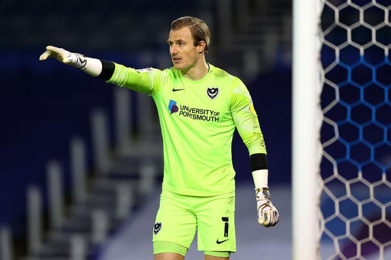 After a spell out of the side during the 2019/20 season, the 28-year-old goalkeeper won his place back at Fratton Park and played all 46 league games for Pompey this season.