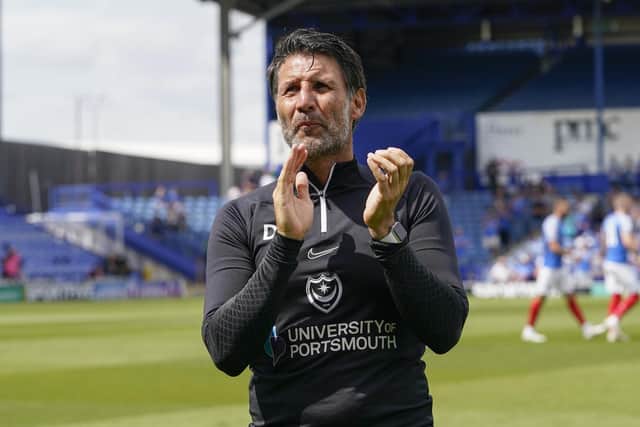 Portsmouth manager Danny Cowley will be hoping for a more productive visit to Sheffield Wednesday this time.