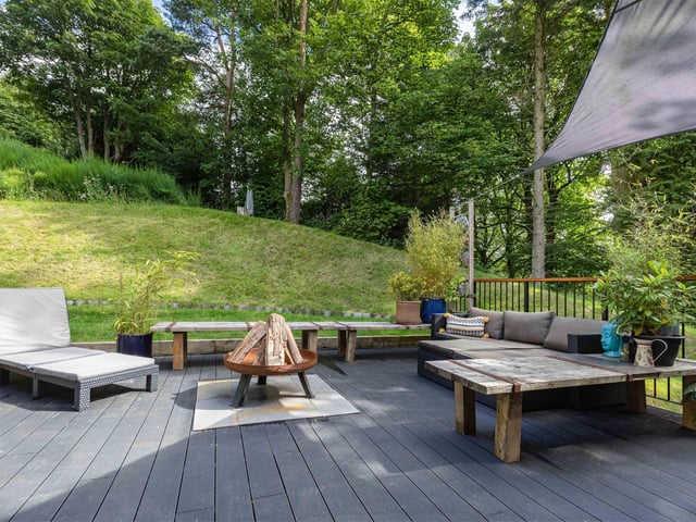 The warm summer nights may be few and far between in Scotland, but this space is perfect for them none the less.