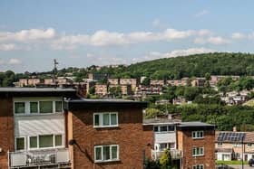 Council housing in Gleadless Valley, Sheffield