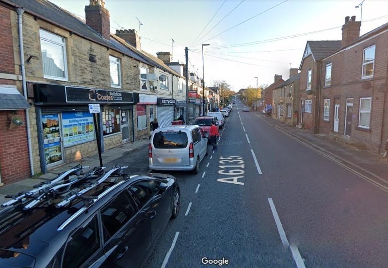 14. Mosborough & Halfway had 19.6 reports of violent crime or sexual offences per 1,000 population from March 2024 to February 2025, a total of 185 incidents overall. Photo: Google streetview