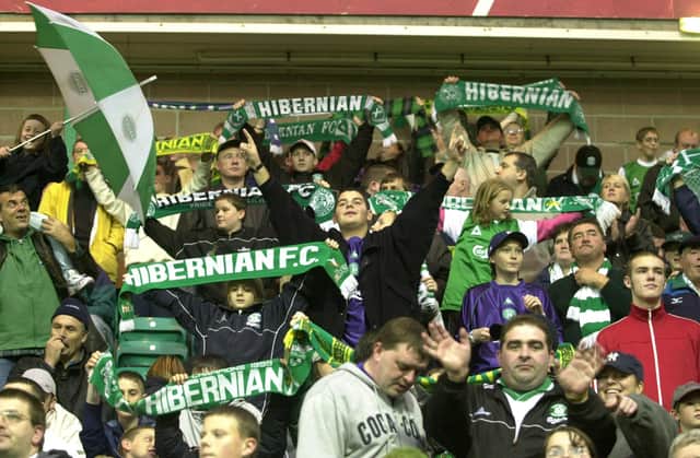 Hibs fans are happy