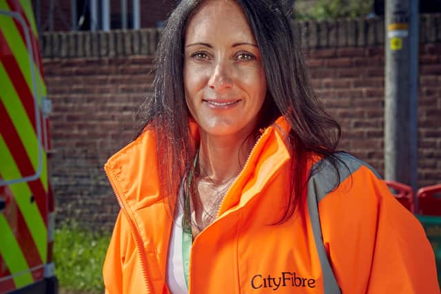 Natalie Ward, CityFibre’s city manager for Sheffield.